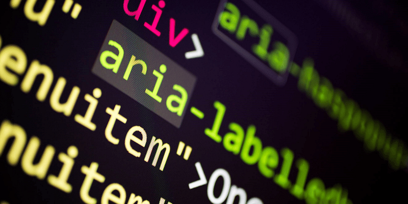 ARIA code in HTML